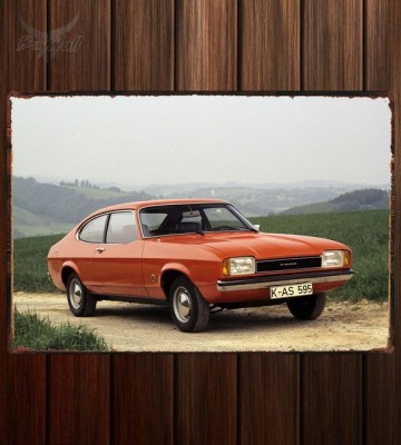 Металлическая табличка Ford Capri (MkII)